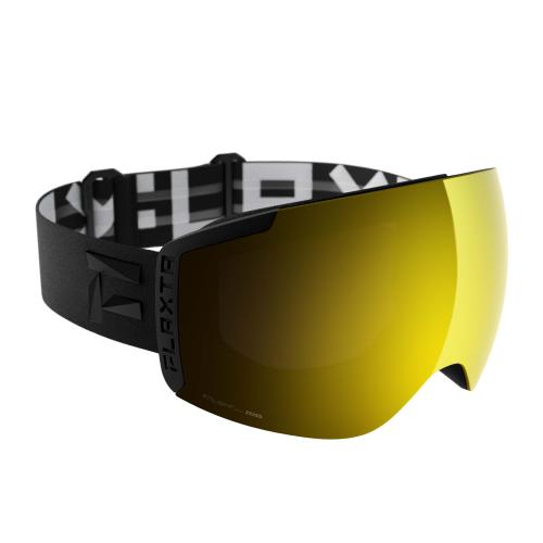 Flaxta Skibrille Episode – Black, Gold Mirror