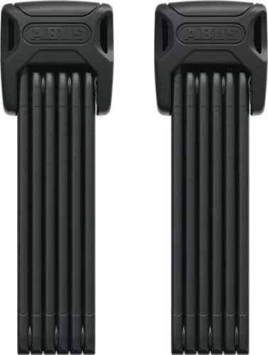 Abus Faltschloss Bordo 6000K/90 TwinSet mit 2 Halter SH 6000/90 - schwarz