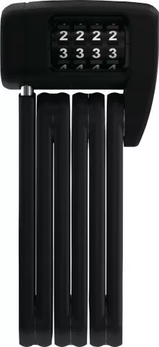 Abus Faltschloss Bordo Lite Mini 6055C/60 Code with holder SH 6055 - black