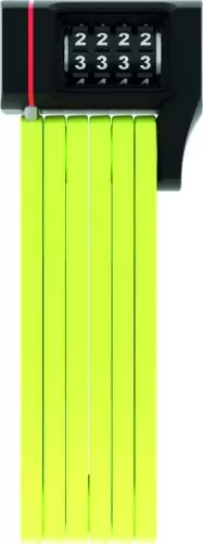 Abus Faltschloss uGrip Bordo Combo 5700/80 Code m.Halter SH 5700/80 - lime