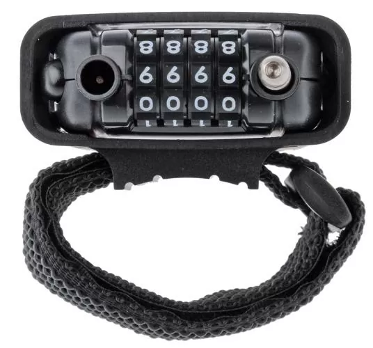 Abus Spezialschloss Combiflex Rest 105 Code with holder CHR - black