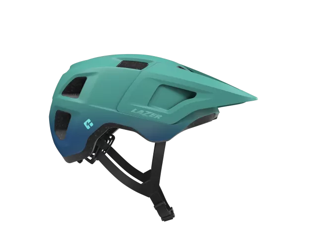 LAZER Unisex MTB Finch KinetiCore Helm - matte teal