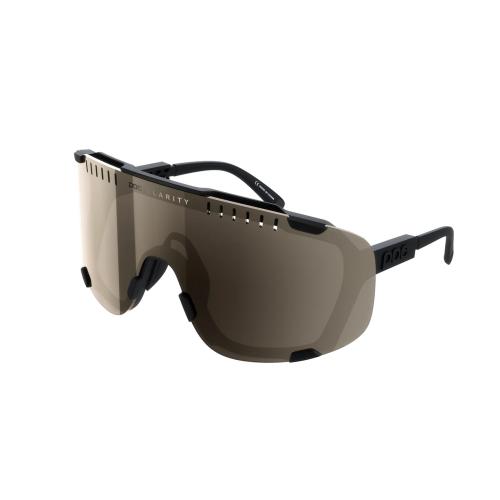 POC Devour WF Sonnenbrille - Uranium Black/Clarity Trail/Partly Sunny Silver