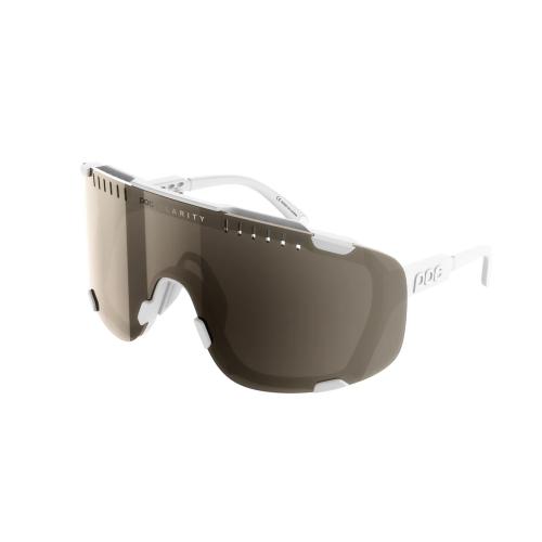 POC Devour WF Sonnenbrille - Hydrogen White/Clarity Trail /Partly Sunny Silver