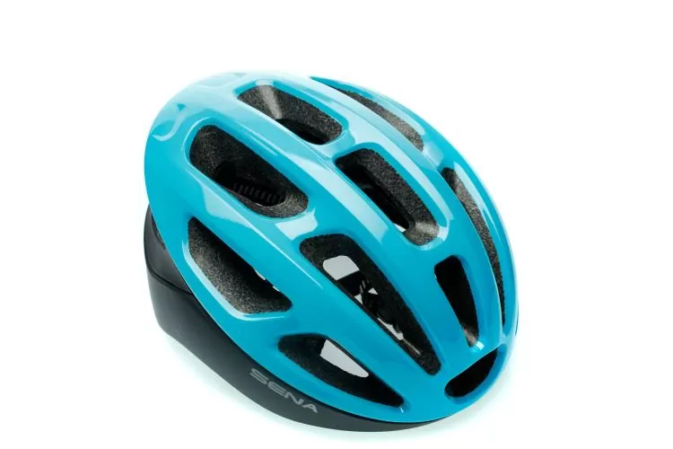 Sena Velo Helmet With Bluetooth R1 - Ice Blue