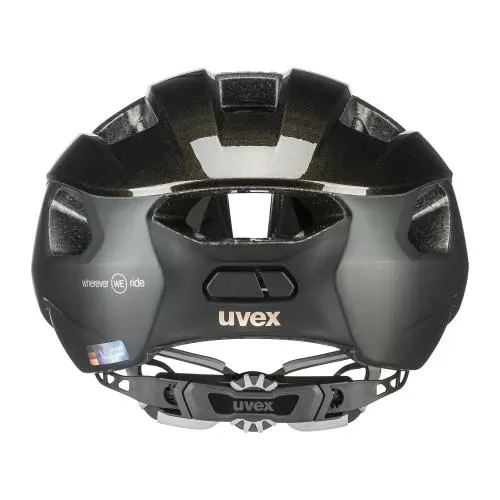 Uvex Rise CC Women Bike Helmet - Black Goldflakes Mat