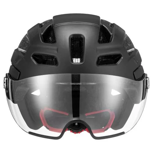 Uvex Finale Visor Velo Helmet - black mat