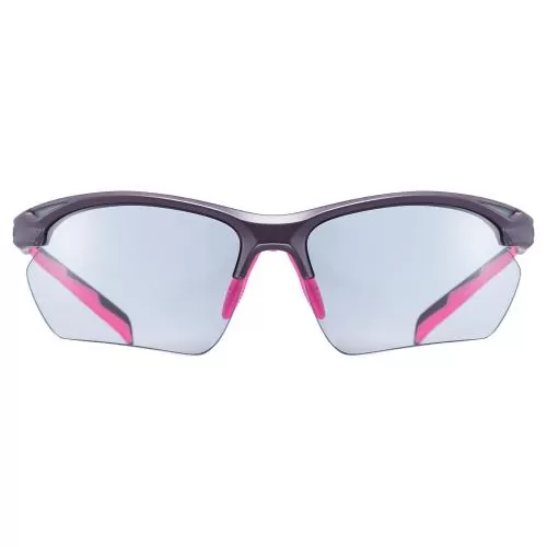 Uvex Sportstyle 802 Variomatic Small Sportbrille - Purple Pink Mat Smoke