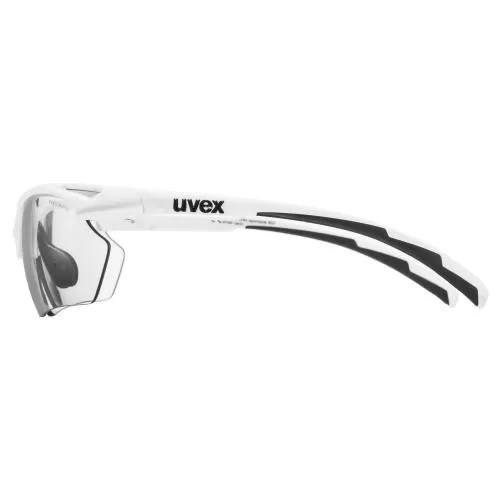 Uvex Sportstyle 802 Variomatic Small Sportbrolle - White Smoke