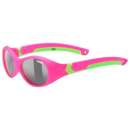 Uvex Sportstyle 510 Sportbrille - Pink Green Mat Smoke