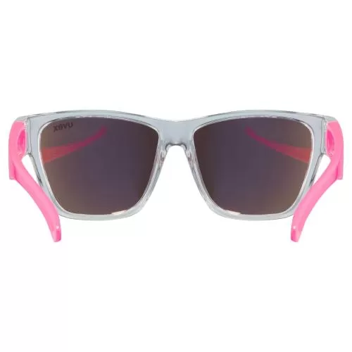 Uvex Sportstyle 508 Sportbrille - Clear Pink Mirror Red
