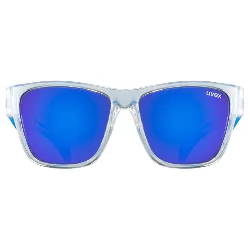 Uvex Sportstyle 508 Sportbrille - Clear Blue Mirror Blue