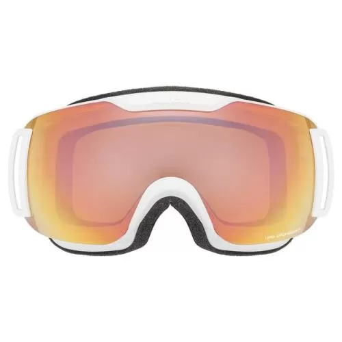Uvex Ski Goggles Downhill 2000 Small CV - Black, SL/ Mirror Blue - Colorvision Yellow