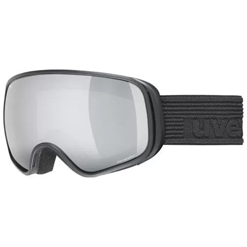 Uvex Ski Goggles Scribble FM Sphere - Black, DL/Silver-Clear