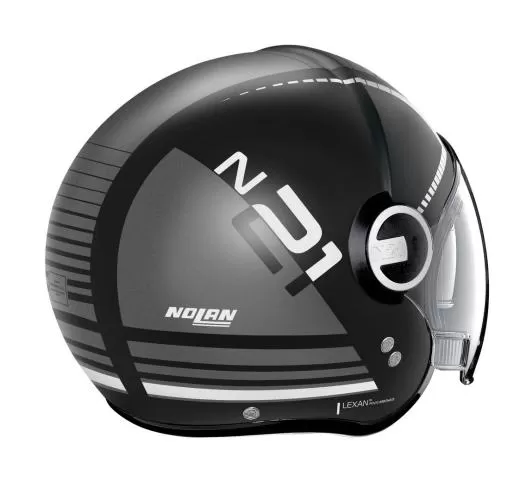 Nolan N21 Visor Runabout #56 Open Face Helmet - black matt-grey
