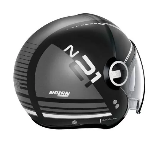 Nolan N21 Visor Runabout #56 Jethelm - schwarz matt-grau