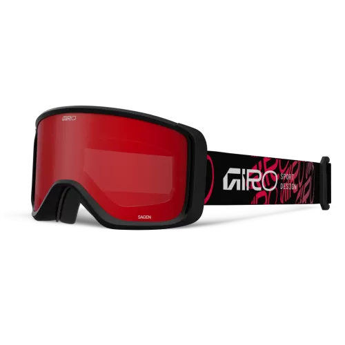 Giro Sagen Flash Goggle ROT