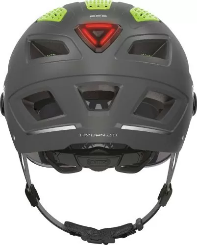 ABUS Hyban 2.0 ACE Velohelm - Titan