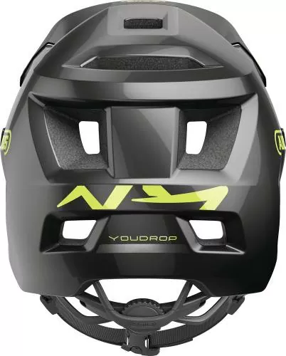 Abus Kid's Bike Helmet YouDrop - Shiny Black