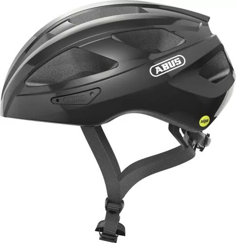 ABUS Macator MIPS Velohelm - Shiny Black