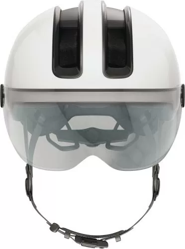 ABUS Velo Helmet HUD-Y ACE - Shiny White