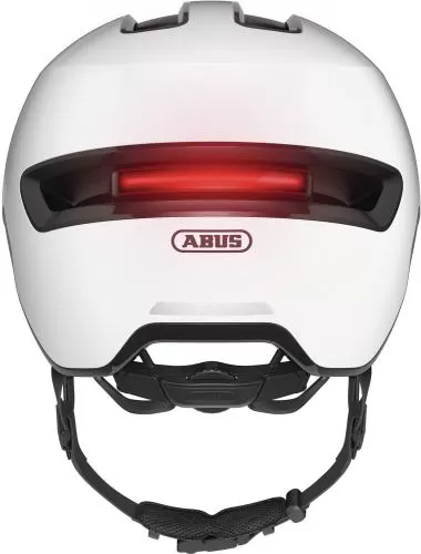 ABUS Velo Helmet HUD-Y ACE - Shiny White