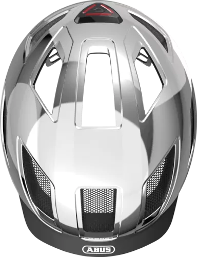 ABUS Bike Helmet Hyban 2.0 - Chrome Silver