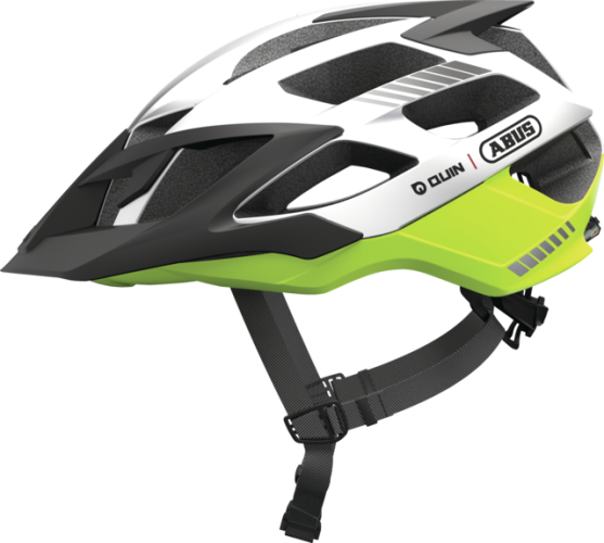 ABUS Velohelm Moventor Quin - Neon Yellow
