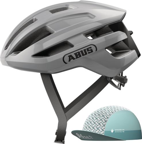 Abus Velohelm PowerDome ACE - Race Grey