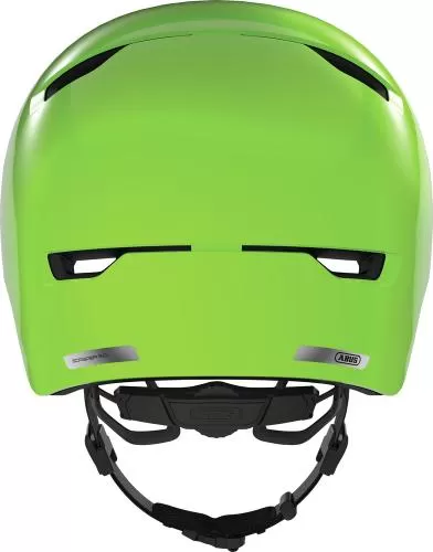 Abus Velo Helmet Scraper 3.0 Kid - Shiny Green