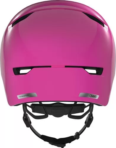 Abus Velo Helmet Scraper 3.0 Kid - Shiny Pink