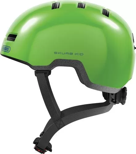 Abus Velo Helmet Skurb Kid - Shiny Green