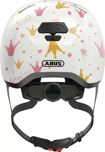 Abus Velo Helmet Skurb Kid - White Crowns