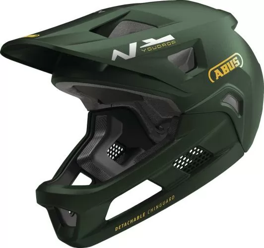 Abus Kids Velo Helmet YouDrop FF - moss green