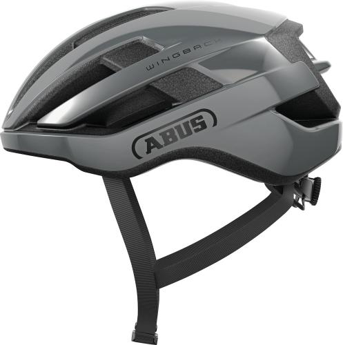 Einzelstück Abus Velohelm WingBack - race grey