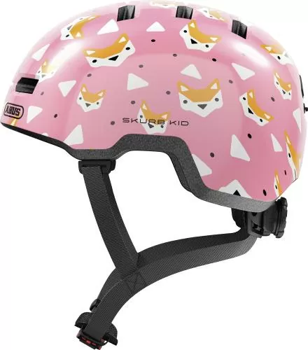 Abus Kinder Velohelm Skurb Kid - rose foxes