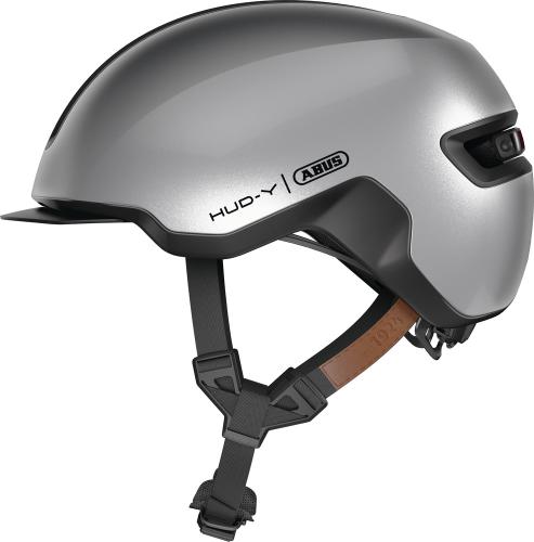 Abus Velohelm HUD-Y - gleam silver