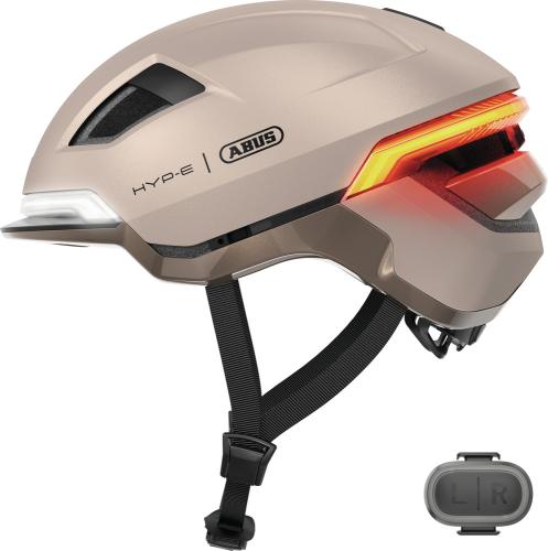 Einzelstück Abus Velohelm HYP-E - champagne gold