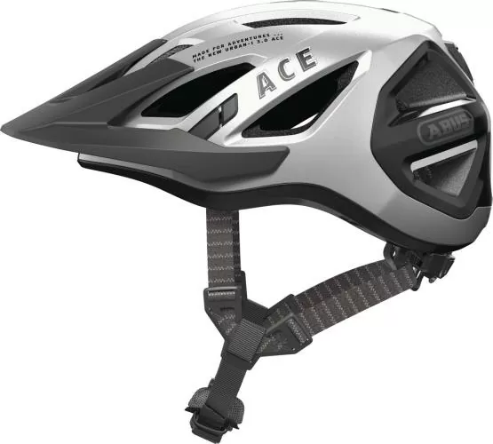 Abus Velo Helmet URBAN-I 3.0 ACE - gleam silver