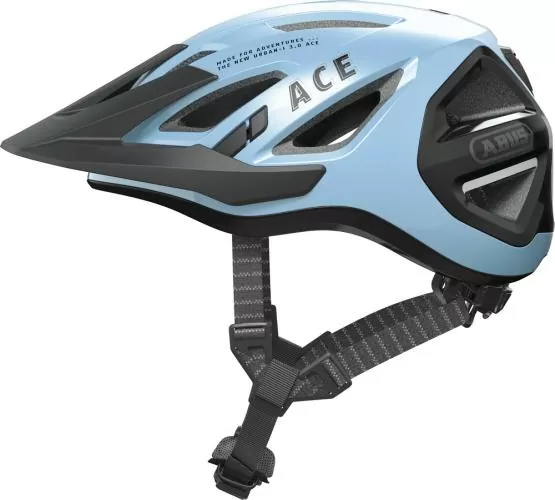 Abus Velohelm URBAN-I 3.0 ACE - iced blue