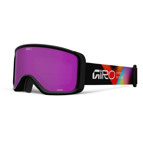 Giro Sagen Damen Flash Goggle SCHWARZ