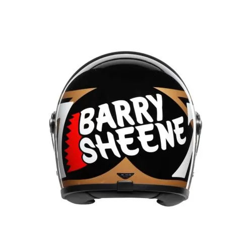 AGV X3000 Barry Sheene Integralhelm - schwarz-bronze-weiss