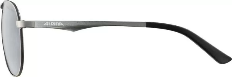 Alpina A 107 Sonnenbrillen - Titanium Matt Mirror Black