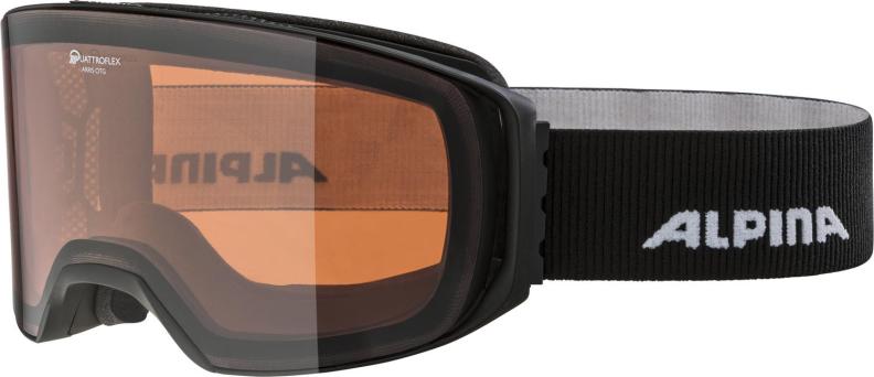 Alpina ARRIS Q Skibrille - black mat