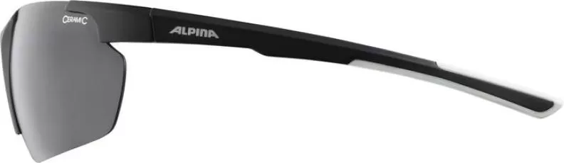 Alpina DEFEY HR Eyewear - Black Matt White Mirror Black