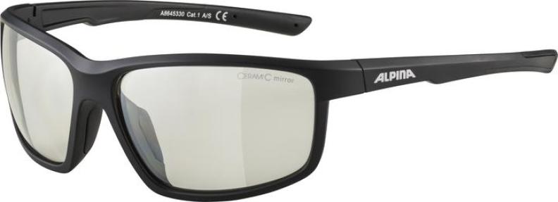 Alpina DEFEY Sonnenbrillen - black matt clear mirror