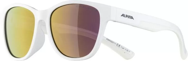 Alpina FLEXXY COOL KIDS II Eyewear - White Mirror Pink