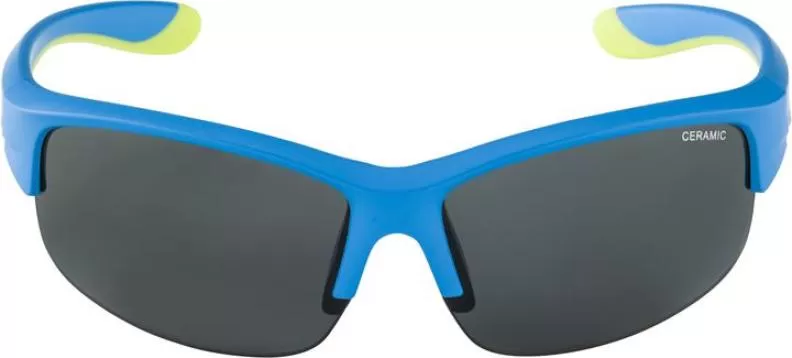 Alpina FLEXXY YOUTH HR Eyewear - blue matt-lime black