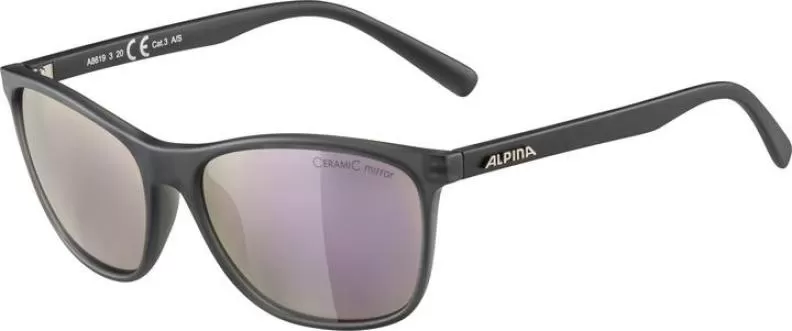 Alpina JAIDA Sportbrille - grey transparent matt rose-gold mirror