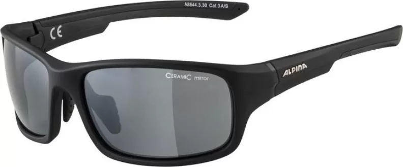 Alpina LYRON S Eyewear - black matt black mirror